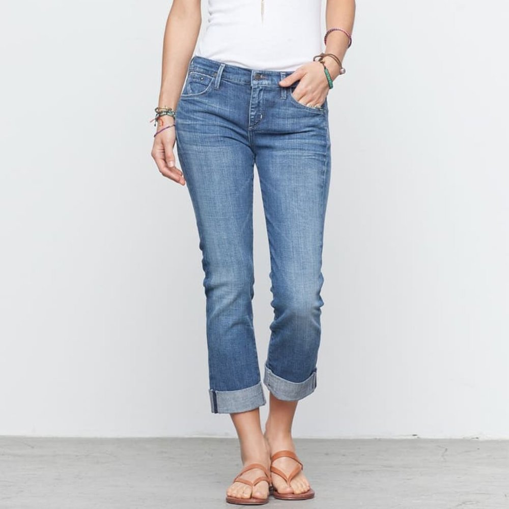 Citizens of humanity crop straight leg dani